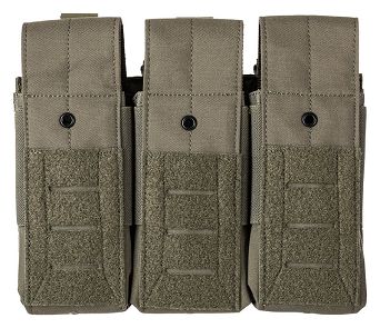 AR-15 3-Magazine Pouch, Manufacturer : 5.11, Model : Flex Triple AR MAG Pouch, Color : Ranger Green