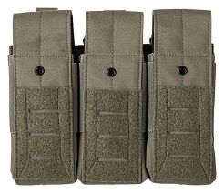 AR-15 3-Magazine Pouch, Manufacturer : 5.11, Model : Flex Triple AR MAG Pouch, Color : Ranger Green