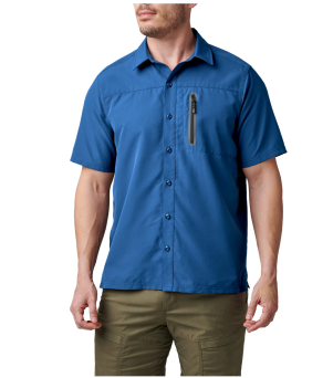 Koszula męska z krótkim rękawem 5.11 MARKSMAN UTILITY S/S SHRT, kolor: ENSIGN BLUE