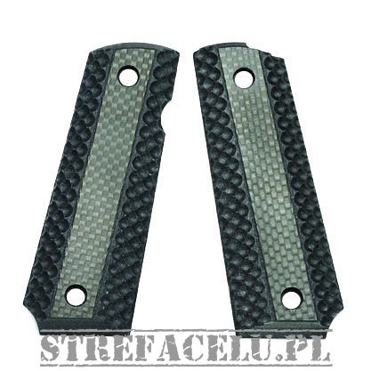 BUL 1911 FS G10 Grips - GC10 Carbon Fibre + Quality G10 #30039