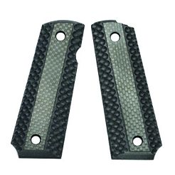 BUL 1911 FS G10 Grips - GC10 Carbon Fibre + Quality G10 #30039