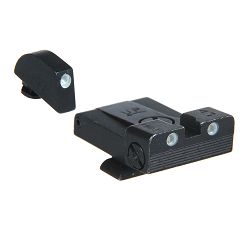 Meprolight ML-20224 Adjustable Self Illuminated Night Sights for Glock 17/19/20/21/22/23