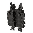 Pouch for 2 Pistol Magazines, Manufacturer : 5.11, Model : Flex Double Pistol Mag Multi Pouch, Color : Black