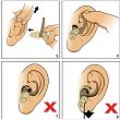 3M - Combat Arms Earplugs 4.1 with Box, M Size - 4