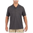 Men's Polo, Manufacturer : 5 11, Model : Helios Short Sleeve Polo, Color : Charcoal