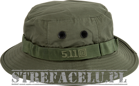 Hat, Manufacturer : 5.11, Model : Boonie Hat, Color : Tdu Green
