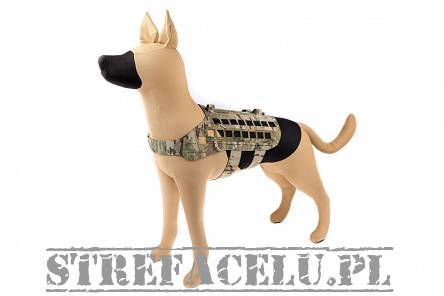 Dog Harness, Manufacturer : Raptor Tactical (USA), Model : K9 Zephyr MK2 Dog Harness, Color : Multicam Black