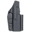 Left inside holster for Canik Mete MC9 Prime pistol, LH IWB kydex, color: black