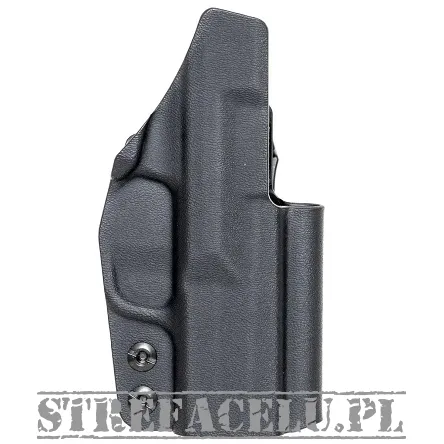 Left inside holster for Canik Mete MC9 Prime pistol, LH IWB kydex, color: black