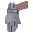Outside holster right for Springfield SA-35 FS pistol, RH OWB kydex, color: black - 2