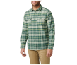 Men's Shirt, Manufacturer : 5.11, Model : Lester Long Sleeve Shirt, Color : Trekking Green Plaid