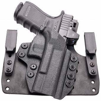 IWB Holster, Compatibility : Glock 17/19/45/26, Manufacturer : Concealment Express, Material : Kydex, Color : Black
