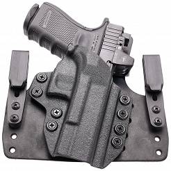 IWB Holster, Compatibility : Glock 17/19/45/26, Manufacturer : Concealment Express, Material : Kydex, Color : Black