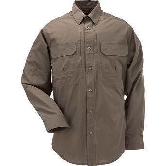 Men's Shirt, Manufacturer : 5.11, Model : Taclite Pro Long Sleeve Shirt, Color : Tundra