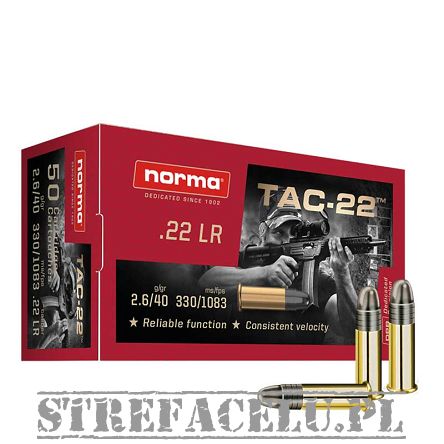 Amunicja Norma LFB TAC-22 // 22 LR