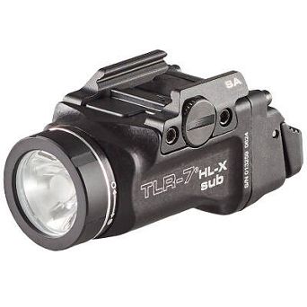 Streamlight TLR-7 HL-X Sub Pistol Flashlight with 1913 Rail (L-69505)