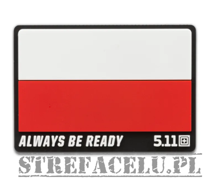 Patch, Manufacturer : 5.11, Model : Poland Flag Patch, Color : Multi