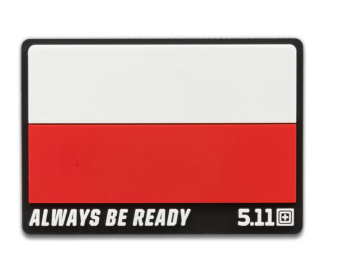 Patch, Manufacturer : 5.11, Model : Poland Flag Patch, Color : Multi