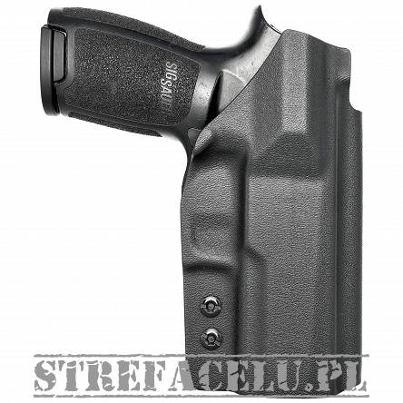 IWB Holster, Compatibility : Sig Sauer P320 Compact/Carry, Manufacturer : Concealment Express, Material : Kydex, For Persons : Left Handed, Color : Black