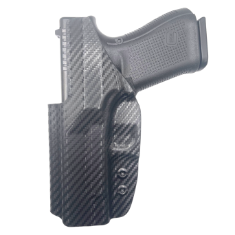 IWB Holster, Compatibility : Glock 17/19/22/23/26/27/31/32/33/34/45, Manufacturer : Concealment Express, Material : Kydex, For Persons : Right Handed, Finish : Carbon