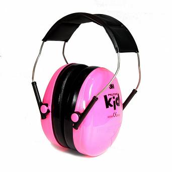 3M Peltor KID headphones pink - hearing protection for children pink