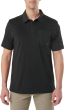 Men's Polo, Manufacturer : 5.11, Model : Axis Short Sleeve Polo, Color : Black