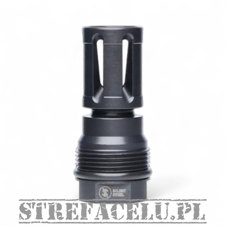 A1 Silent Steel QDL Flash Hider M14X1LH Flame Suppressor