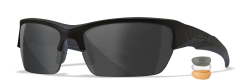 Eye Protectors, Manufacturer : WileyX, Model : Valor CHVAL06, Visors : 3, Frame : Matte Black
