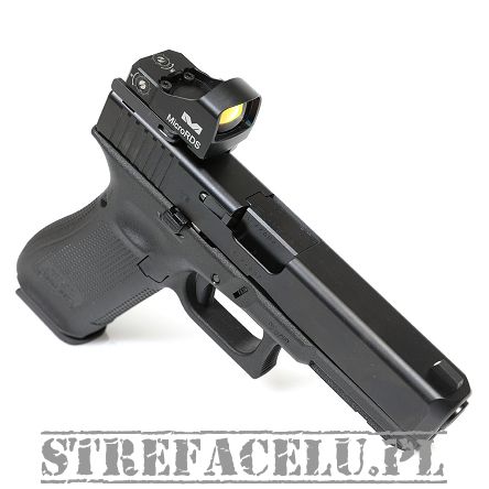 Glock 17 gen. 5 with Mepro MicroRDS red dot & night sights