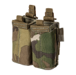 Pouch For 2 Pistol Magazines, Manufacturer : 5.11, Model : Flex Double Pistol Mag Pouch 2.0, Color : Multicam