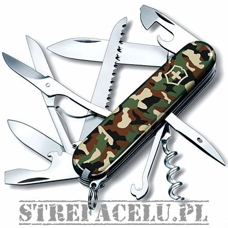 Victorinox Huntsman, Medium Pocket Knife For Hunting - camouflage TargetZone