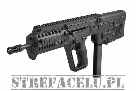 IWI Rifle, Model : Tavor X95, Design : Bullpup, Barrel Length : 17 inches, Color : Black, Caliber : 9 mm Parabellum