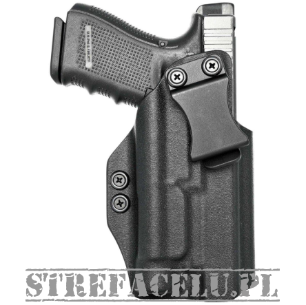 IWB Holster, Compatibility : Glock 17/19/22/23/26/27/31/32/33/34/45 with TLR-1, Manufacturer : Concealment Express, Material : Kydex, Color : Black