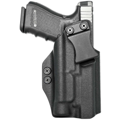 IWB Holster, Compatibility : Glock 17/19/22/23/26/27/31/32/33/34/45 with TLR-1, Manufacturer : Concealment Express, Material : Kydex, Color : Black