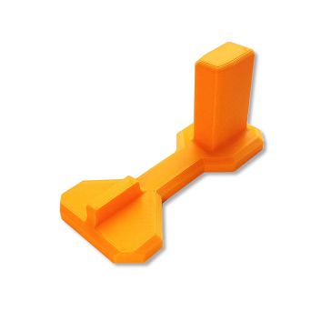 Magnetic gun holder - PISTOLSTAND - Orange