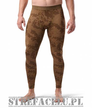 Men's Leggings, Manufacturer : 5.11, Model : PT-R Shield Tight 2.0, Color : Btl Brn Camo