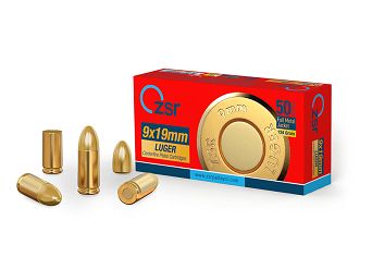 9x19mm Round, Manufacturer : ZSR, Bullet Weight : 8 Gram