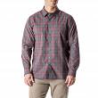 Men's Shirt, Manufacturer : 5.11, Model : Igor Plaid Long Sleeve Shirt, Color : Red Brbn Plaid