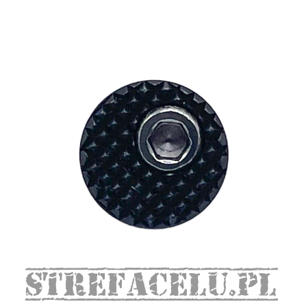 Set - Mag Release Button - 1911* - Black - Checkering