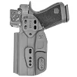 Kabura obustronna IWB/OWB Druid 2.0 do Glock 17/22/31/47/49, kydex, kolor: czarny - 2