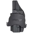 Kabura zewnętrzna prawa do pistoletu CZ 75B, RH OWB kydex, kolor: czarny - 2