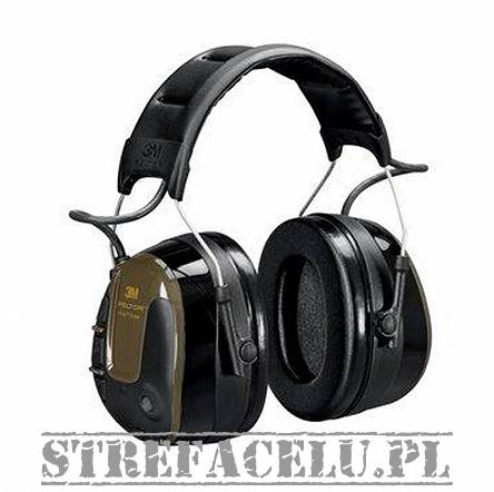 Headphones 3M Peltor Pro Tac Shooter 26dB - active hearing protector green