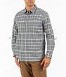 Men's Shirt, Manufacturer : 5.11, Model : Igor Plaid Long Sleeve Shirt, Color : Turbulence Plaid
