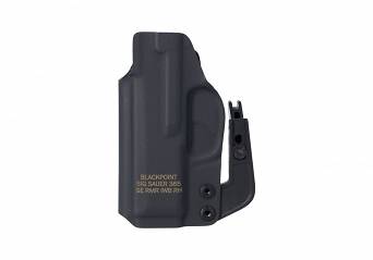 Pistol Holster : Sig Sauer P365, Manufacturer : Sig Sauer + Black Point, Wearing style : IWB (inner)