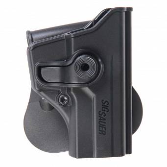 Polymer Retention Paddle Holster Level 2 for Sig Sauer P250 with Curved Sig Sauer rail IMI-Z1110 Blk
