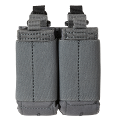 Pouch For 2 Pistol Magazines, Manufacturer : 5.11, Model : Flex Double Pistol Mag Pouch 2.0, Color : Storm