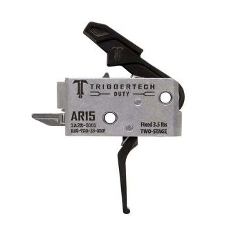 Trigger Mechanism - TriggerTech Ar15 Duty - Flat - PVD Black - 3,5lbs - Two Stage