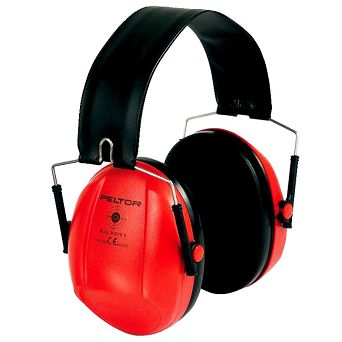 3M - Peltor Bull's Eye I Ear Muffs - Red