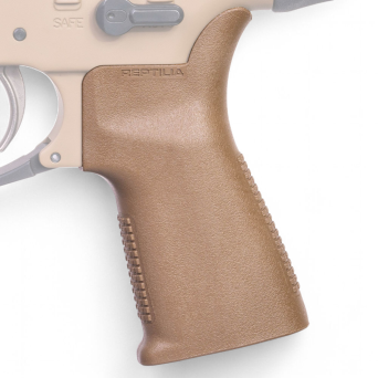 Pistol Grip for AR - REPTILIA CQG Grip - FDE