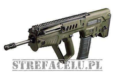 IWI Rifle, Model : Tavor X95, Design : Bullpup, Barrel Length : 18.5 inches, Color : Od Green, Caliber:. 5.56x45mm / .223 Rem